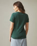 Women's Premium Slub Crew Tee St. Patricks Day - Trekking Green